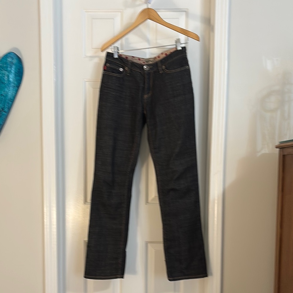 Classic Black Straight Leg Women's Jeans
